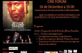 Cine Forum con la película AFRICA PARADIS