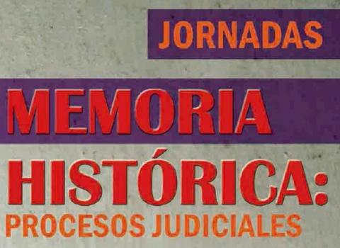 Jornadas sobre &#039;Memoria histórica: procesos judiciales&#039;.